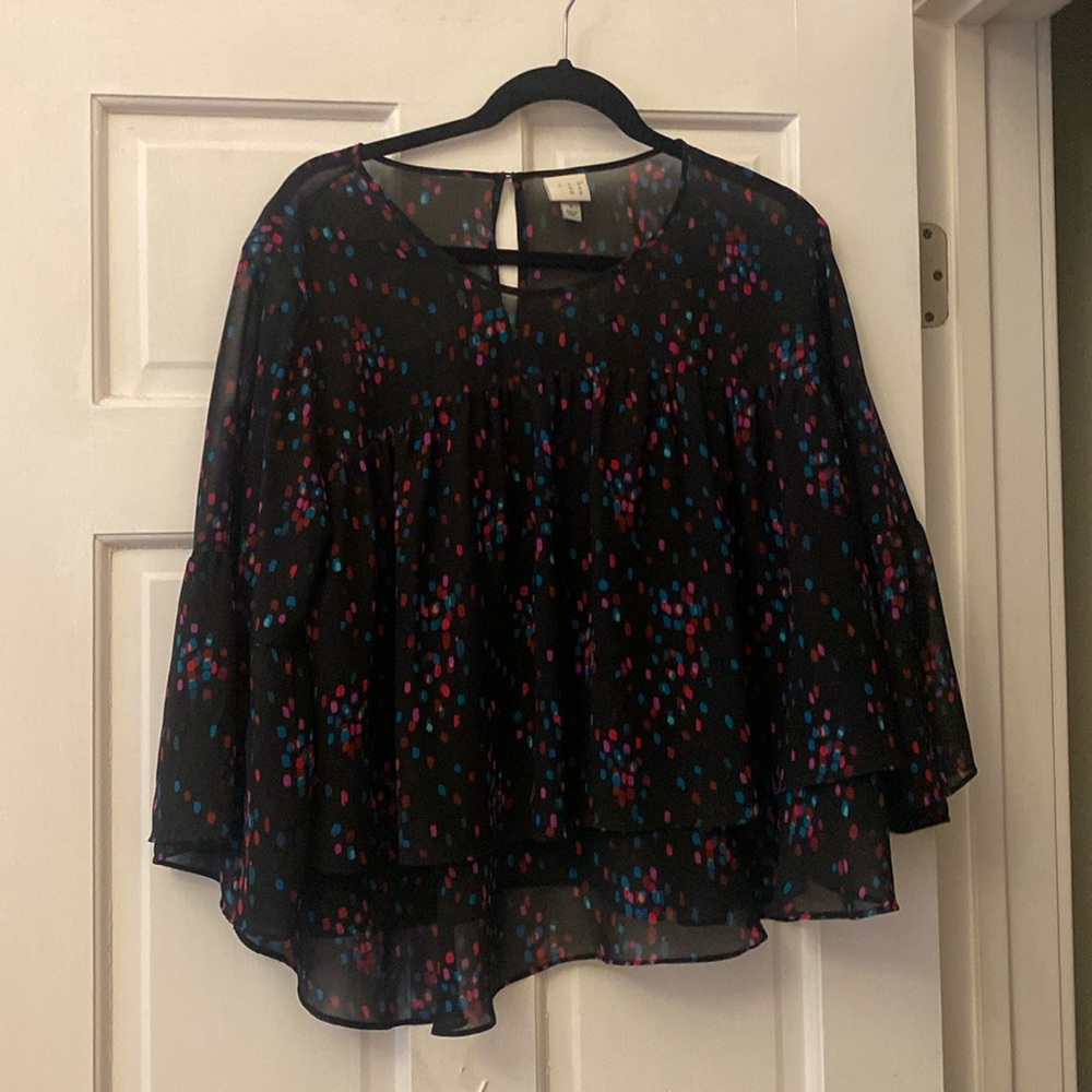 Sheer blouse